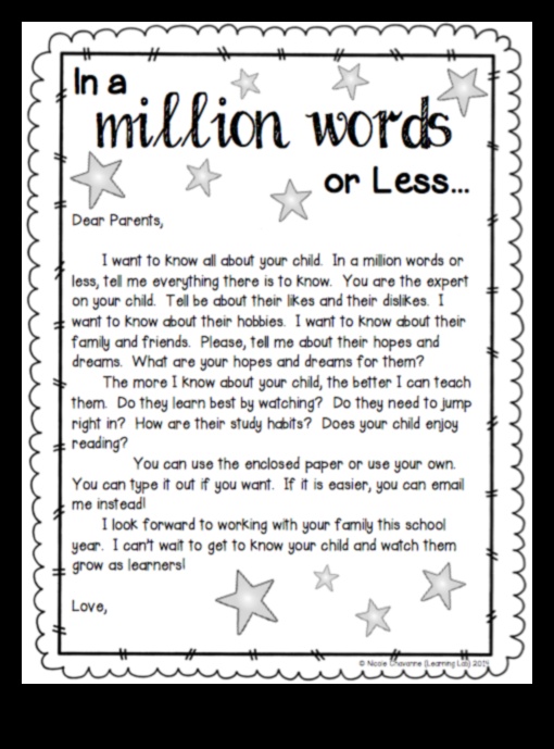 Your Child in 30 Words or Less 1